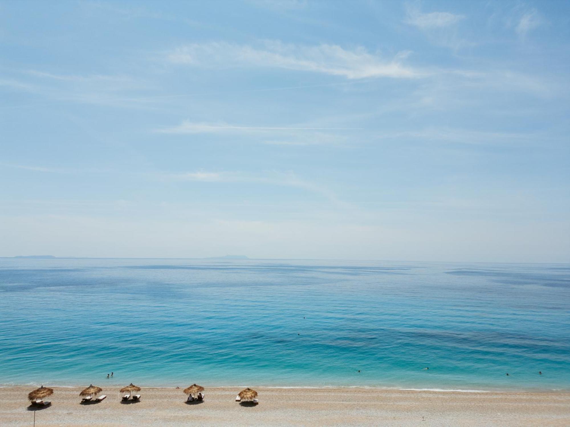 Palladium Beach Hotel- Private Beach Included Dhërmi Екстериор снимка