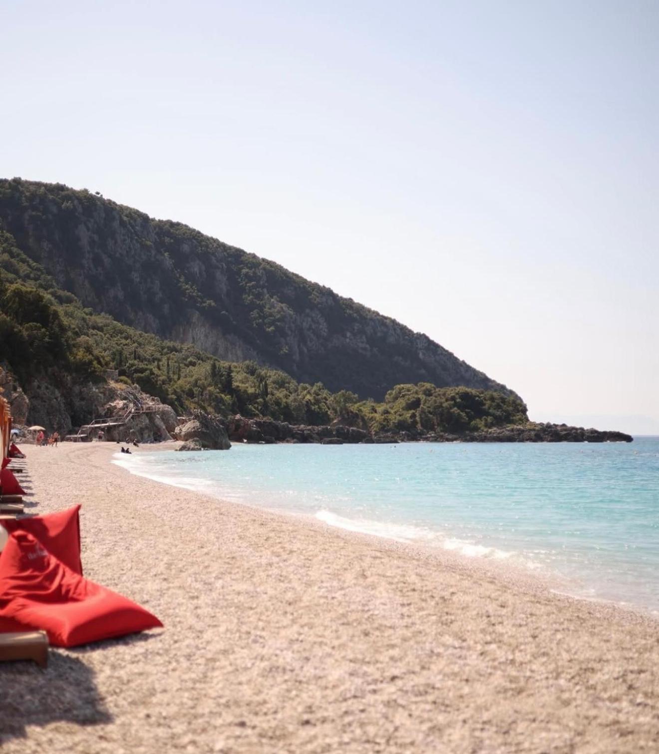 Palladium Beach Hotel- Private Beach Included Dhërmi Екстериор снимка