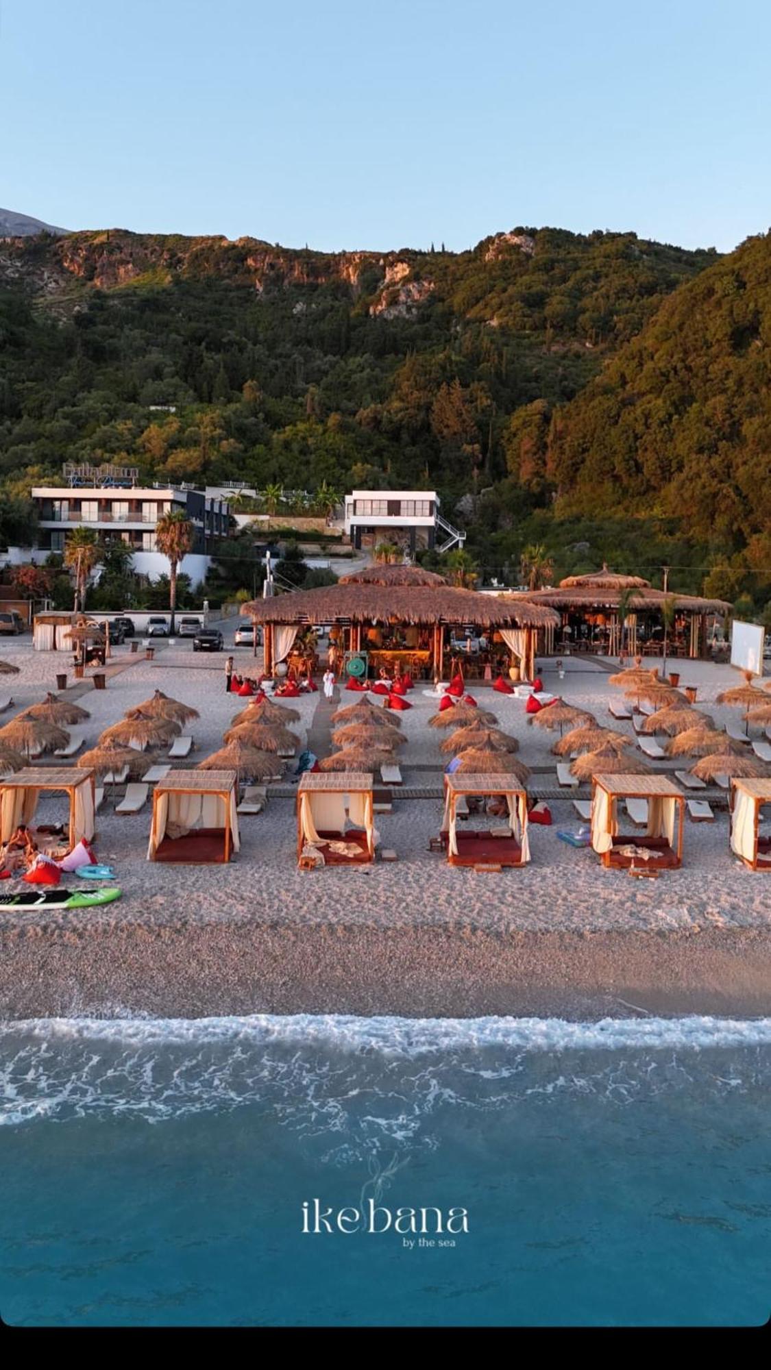 Palladium Beach Hotel- Private Beach Included Dhërmi Екстериор снимка
